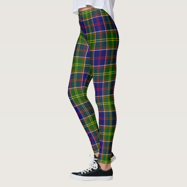Scotstee Klan Ayrshire Tartan Women Leggings (Vänster)