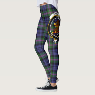 Scotstee Klan Baird Vapensköld Tartan Women Leggin Leggings
