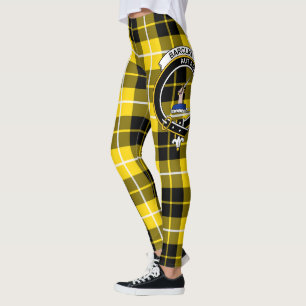 Scotstee Klan Barclay Vapensköld Tartan Women Legg Leggings