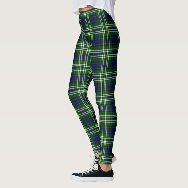 Scotstee Klan Blackadder Tartan Women Leggings (Vänster)