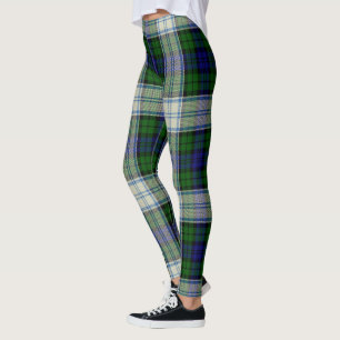 Scotstee Klan Blackwatch Dress Modern Tartan Women Leggings