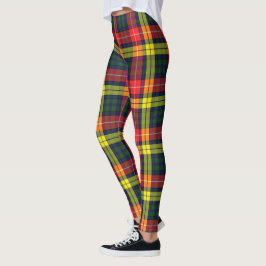 Scotstee Klan Buchanan Modern Tartan Women Legging