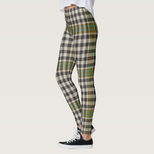 Scotstee klan Burns Tartan Dambyxor Leggings