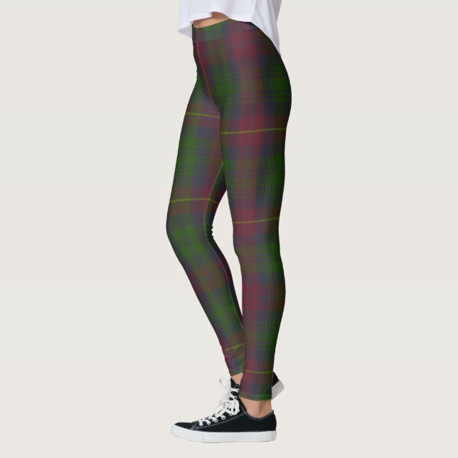 Scotstee Klan Cairns Hunting Tartan Women Leggings (Vänster)