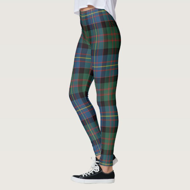 Scotstee Klan Cameron of Erracht Ancient Tartan Wo Leggings (Vänster)