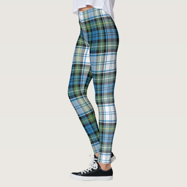 Scotstee Klan Campbell Dress Ancient Tartan Women Leggings (Vänster)