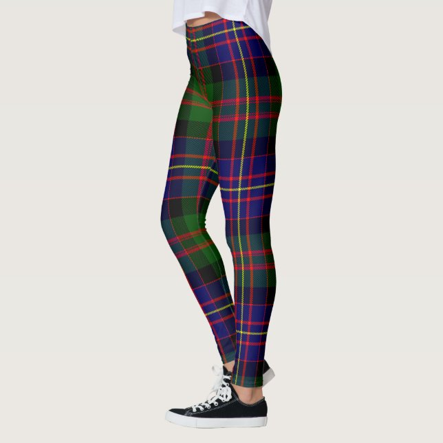 Scotstee Klan Chalmers Tartan Women Leggings (Vänster)