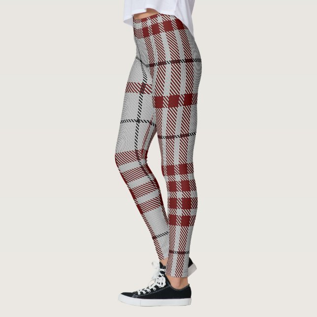 Scotstee Klan Clayton Tartan Women Leggings (Vänster)