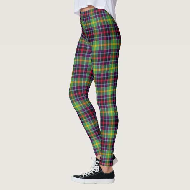Scotstee Klan Clephane Tartan Women Leggings (Vänster)