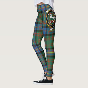 Scotstee Klan Cochrane Ancient Vapensköld Tartan K Leggings