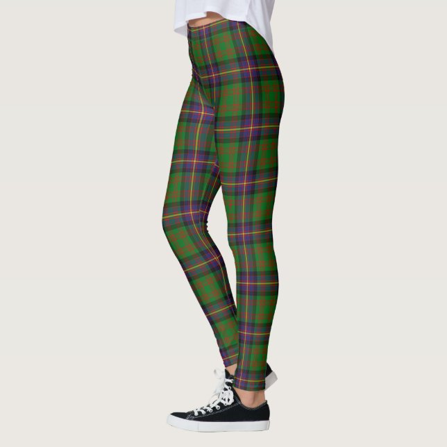 Scotstee Klan Cochrane Hunting Tartan Women Leggin Leggings (Vänster)