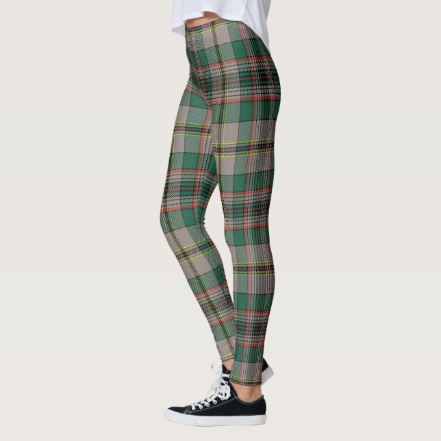 Scotstee Klan Craig Ancient Tartan Women Leggings (Vänster)
