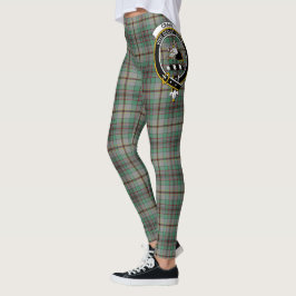 Scotstee Klan Craig Vapensköld Tartan Women Leggin Leggings