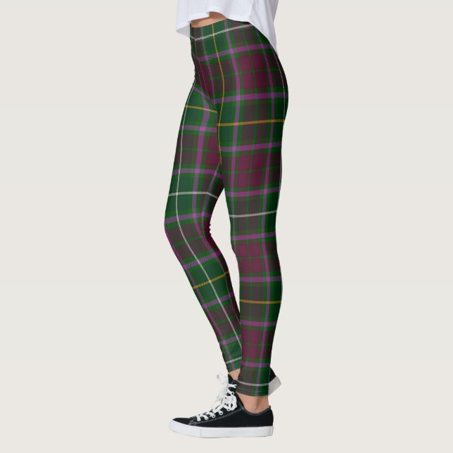 Scotstee Klan Crosbie Tartan Women Leggings (Vänster)