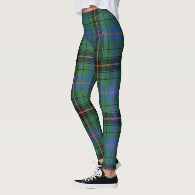 Scotstee Klan Davidson Ancient Tartan Women Leggings (Vänster)