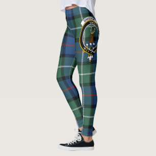 Scotstee Klan Davidson of Tulloch Vapensköld Tarta Leggings