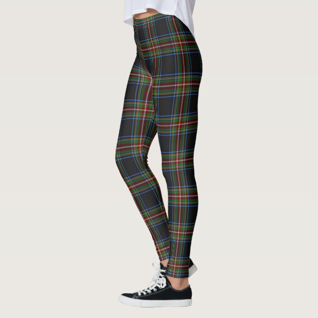 Scotstee klan Denniston Tartan Dambyxor Leggings (Vänster)