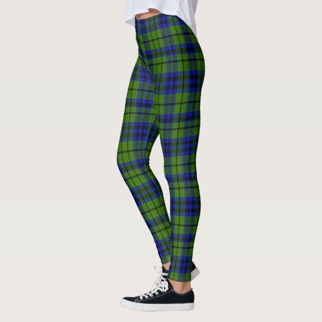 Scotstee Klan Dixon Tartan Women Leggings (Vänster)