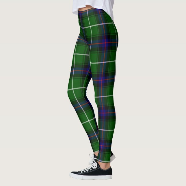 Scotstee Klan Donald MacDonald Tartan Women Leggin Leggings (Vänster)