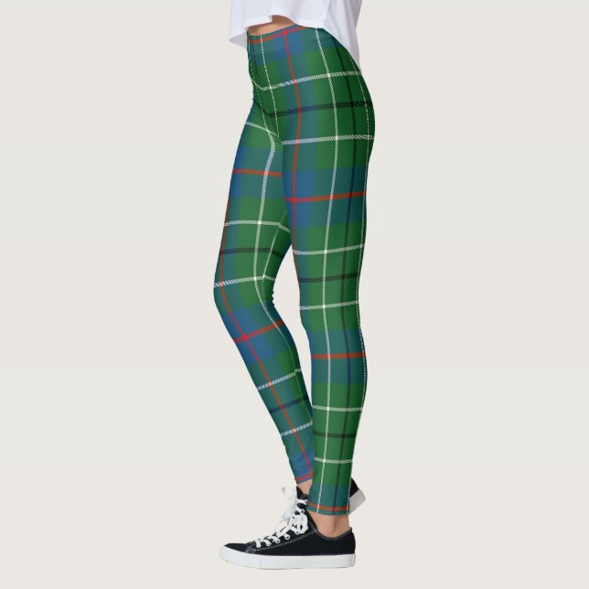 Scotstee Klan Duncan Ancient Tartan Women Leggings (Vänster)