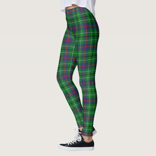 Scotstee Klan Duncan Tartan Women Leggings (Vänster)