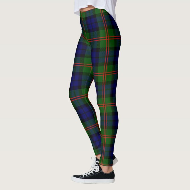 Scotstee Klan Dundas Tartan Women Leggings (Vänster)