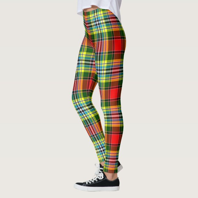 Scotstee Klan Dundee Tartan Women Leggings (Vänster)