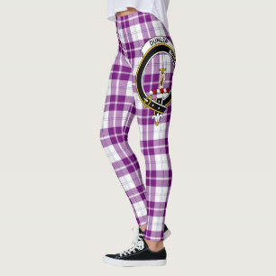 Scotstee Klan Dunlop Dress Vapensköld Tartan Women Leggings