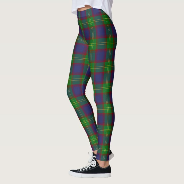 Scotstee Klan Durie Tartan Women Leggings (Vänster)