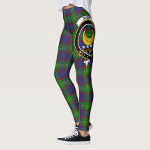 Scotstee Klan Durie Vapensköld Tartan Women Leggin