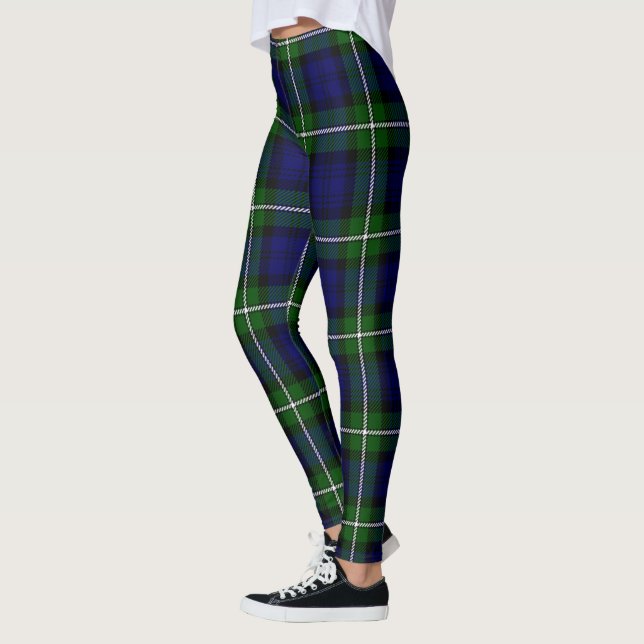 Scotstee Klan Forbes of Druinnor Tartan Women Leggings (Vänster)