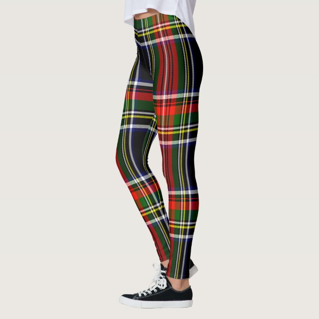Scotstee Klan Francis Tartan Women Leggings (Vänster)