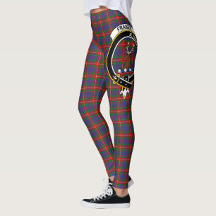 Scotstee Klan Fraser of Lovat Vapensköld Tartan Wo Leggings