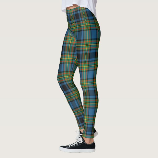Scotstee Klan Gillies Tartan Women Leggings (Vänster)