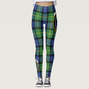 Scotstee Klan Gordon Ancient Vapensköld Tartan Wom Leggings