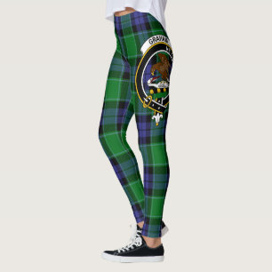 Scotstee Klan Graham of Menteith Modern Vapensköld Leggings