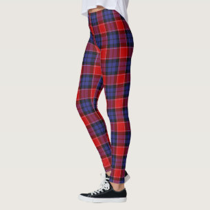 Scotstee Klan Graham of Menteith Red Tartan Women Leggings