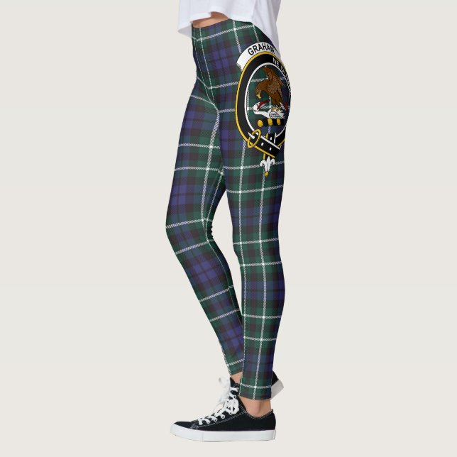 Scotstee Klan Graham of Montrose Modern Vapensköld Leggings (Vänster)