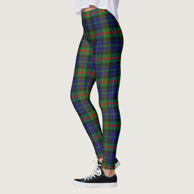 Scotstee Klan Gunn Modern Tartan Women Leggings (Vänster)