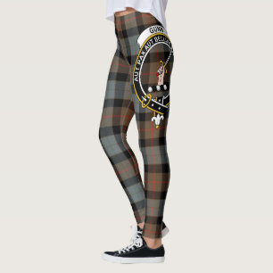 Scotstee klan Gunn Väderbeständigt Krest Tartan Kv Leggings