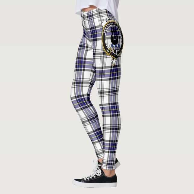Scotstee Klan Hannay Vapensköld Tartan Women Leggi Leggings (Vänster)
