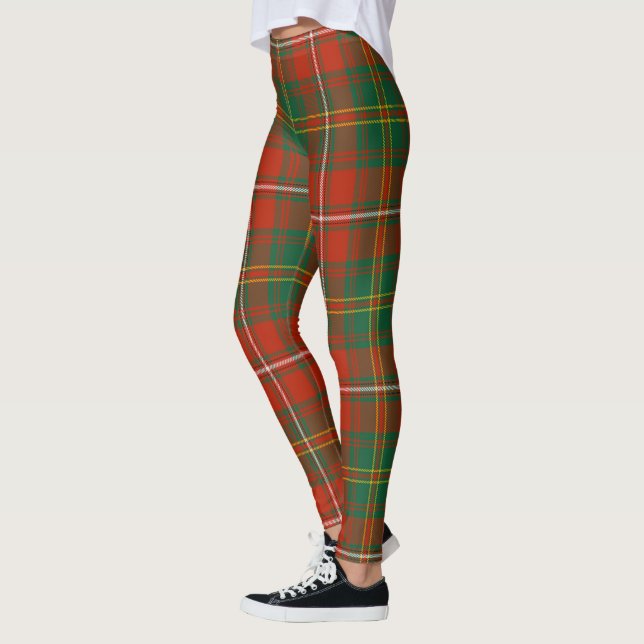 Scotstee Klan Hay Tartan Women Leggings (Vänster)