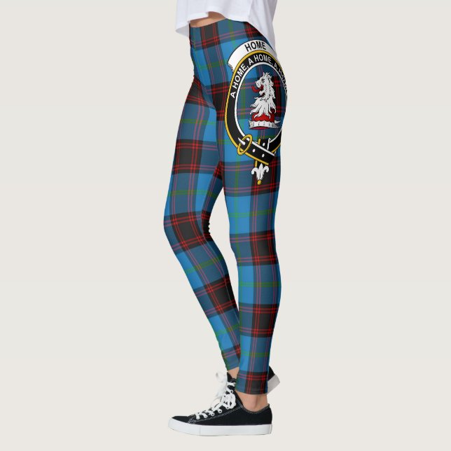 Scotstee Klan Home Ancient Vapensköld Tartan Women Leggings (Vänster)
