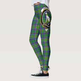 Scotstee Klan Hunter of Hunterston Vapensköld Tart Leggings
