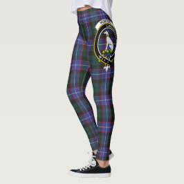 Scotstee Klan Hunter Vapensköld Tartan Women Leggi Leggings