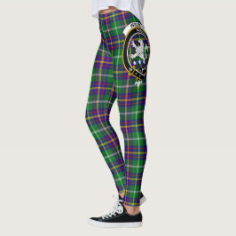 Scotstee Klan Inglis Vapensköld Tartan Women Leggi Leggings