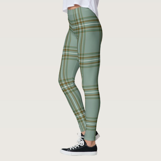 Scotstee Klan Kelly Tartan Women Leggings (Vänster)