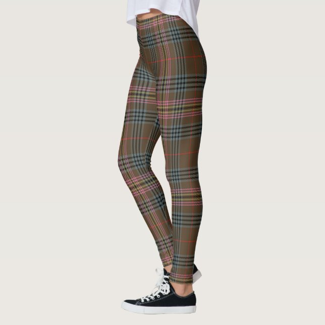 Scotstee Klan Kennedy Weasted Tartan Women Leggings (Vänster)