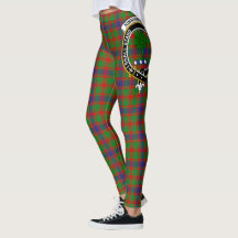 Scotstee Klan Kinninmont Crest Tartan Kvinnor