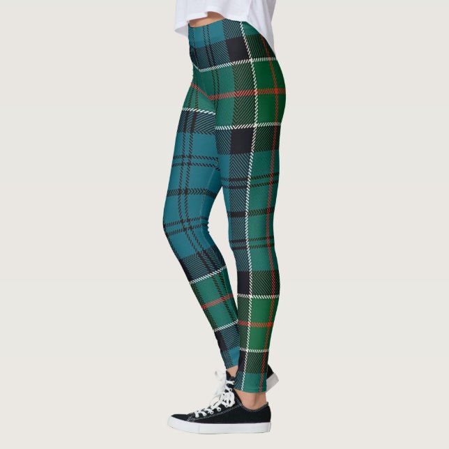 Scotstee Klan Kirkpatrick Tartan Women Leggings (Vänster)